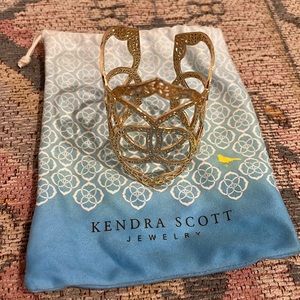Kendra Scott gold cuff